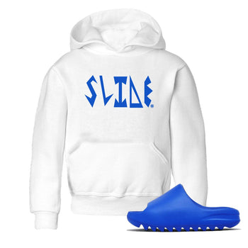 Yeezy Slide Azure shirts to match jordans Slide Letters sneaker match tees Yeezy Slide Azure SNRT Sneaker Tees streetwear brand Baby and Youth White 1 cotton tee