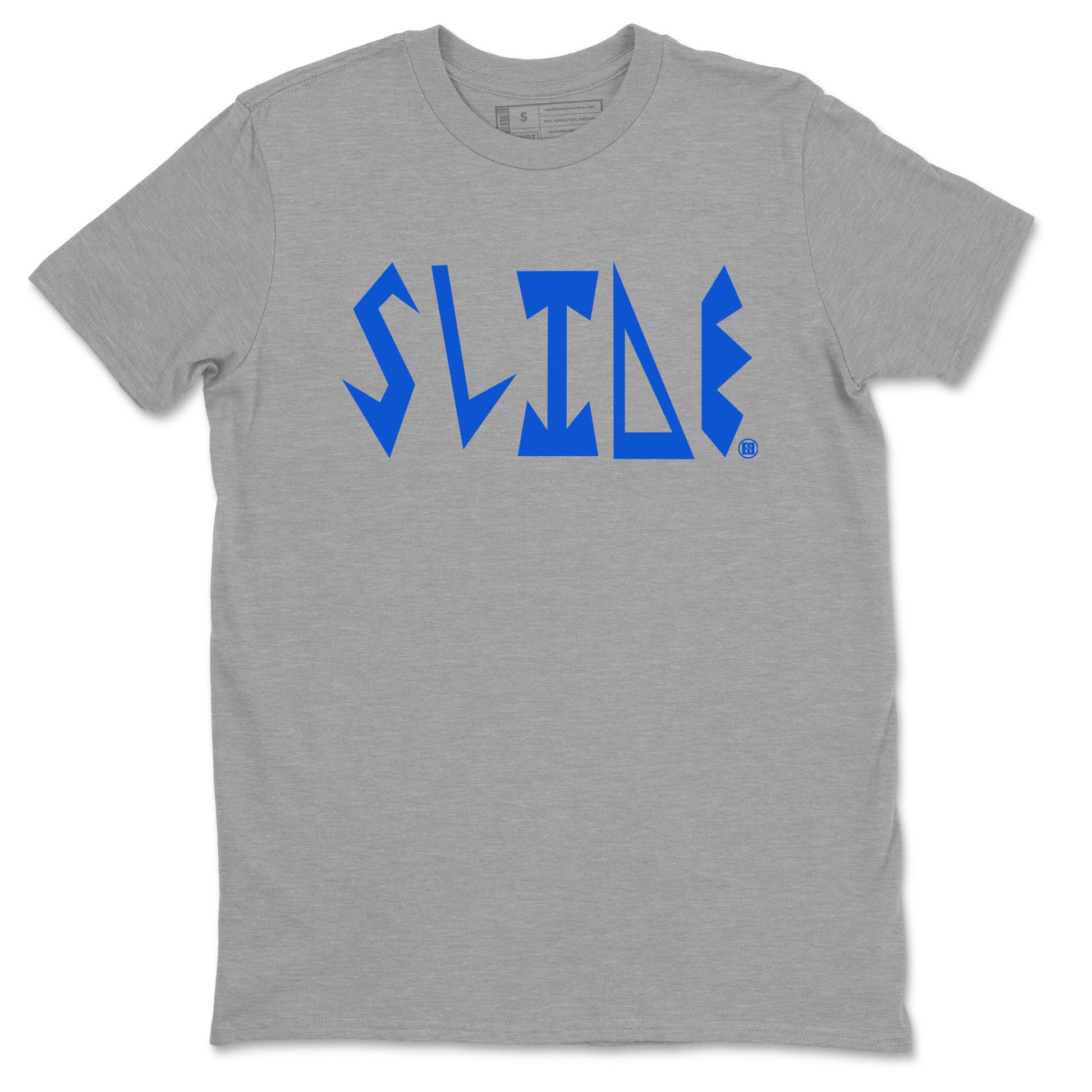 Yeezy Slide Azure shirts to match jordans Slide Letters sneaker match tees Yeezy Slide Azure SNRT Sneaker Tees streetwear brand Heather Grey 2 unisex cotton tee