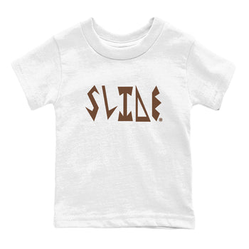Yeezy Slide Flax shirts to match jordans Slide Letters sneaker match tees Yeezy Slide Flax SNRT Sneaker Tees streetwear brand Baby and Youth White 2 cotton tee