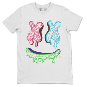Air Force 1 Undefeated Fauna Brown shirt to match jordans Smile Doodle sneaker tees Air Force 1 Undefeated Fauna Brown SNRT Sneaker Release Tees unisex cotton White 2 crew neck shirt