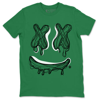 Air Jordan 1 Celtics shirt to match jordans Smile Doodle sneaker tees Air Jordan 1 Celtics SNRT Sneaker Release Tees unisex cotton Kelly Green 2 crew neck shirt