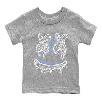 Air Jordan 11 White Cement shirt to match jordans Smile Doodle sneaker tees Air Jordan 11 White Cement SNRT sneaker release tees baby toddler Heather Grey 2 cotton Shirt