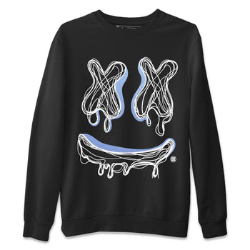 Air Jordan 11 White Cement shirt to match jordans Smile Doodle sneaker tees Air Jordan 11 White Cement SNRT Sneaker Release Tees unisex cotton Black 2 crew neck shirt