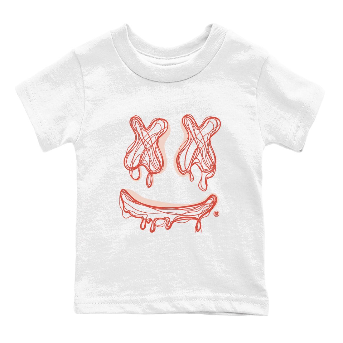 13s Dune Red shirts to match jordans Smile Doodle sneaker match tees Air Jordan 13 Dune Red SNRT Sneaker Tees streetwear brand Baby and Youth White 2 cotton tee