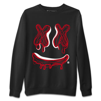 Air Jordan 6 Toro Bravo shirt to match jordans Smile Doodle sneaker tees Air Jordan 6 Toro Bravo SNRT Sneaker Release Tees unisex cotton Black 2 crew neck shirt