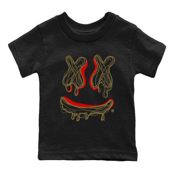 9s Olive shirts to match jordans Smile Doodle sneaker match tees Air Jordan 9 Olive match shoes to clothes SNRT Sneaker Tees Youth Baby Black 2 tee