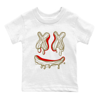 9s Olive shirts to match jordans Smile Doodle sneaker match tees Air Jordan 9 Olive match shoes to clothes SNRT Sneaker Tees Youth Baby White 2 tee