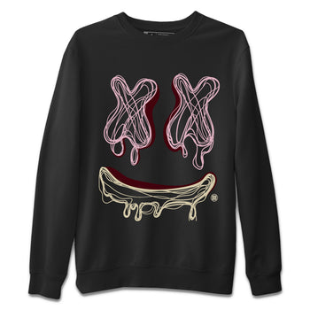 Dunk Valentines Day shirt to match jordans Smile Doodle sneaker tees Dunk Valentines Day SNRT Sneaker Release Tees unisex cotton Black 2 crew neck shirt