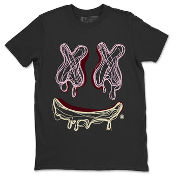 Dunk Valentines Day shirt to match jordans Smile Doodle sneaker tees Dunk Valentines Day SNRT Sneaker Release Tees unisex cotton Black 2 crew neck shirt