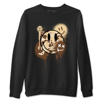 WNBA x Air Jordan 3 “Desert Camo” shirts to match jordans Smile Painting sneaker match tees Air Jordan 3 Desert Camo SNRT Sneaker Release Tees Clothing Sneakerhead ShirtsBlack 2 unisex cotton tee