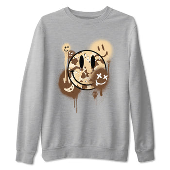 WNBA x Air Jordan 3 “Desert Camo” shirts to match jordans Smile Painting sneaker match tees Air Jordan 3 Desert Camo SNRT Sneaker Release Tees Clothing Sneakerhead ShirtsHeather Grey 2 unisex cotton tee