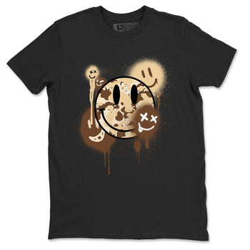 WNBA x Air Jordan 3 “Desert Camo” shirts to match jordans Smile Painting sneaker match tees Air Jordan 3 Desert Camo SNRT Sneaker Release Tees Clothing Sneakerhead ShirtsBlack 2 unisex cotton tee