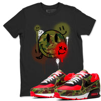 Smile Painting SNRT Sneaker Tees - Air Max 90 Reverse Duck Camo