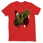 Air Max 90 Duck Camo shirts to match jordans Smile Painting sneaker match tees Air Max 90 Reverse Duck Camo match shoes to clothes SNRT Sneaker Tees unisex cotton Red 2 shirts