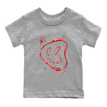 Sneaker Threads – Sneaker Tees To Match Air Foamposite One Cough Drop – Smiling Pearl Youth Graphic Tee Heather Grey 2. Perfect for Jordan releases 2025 colorways.