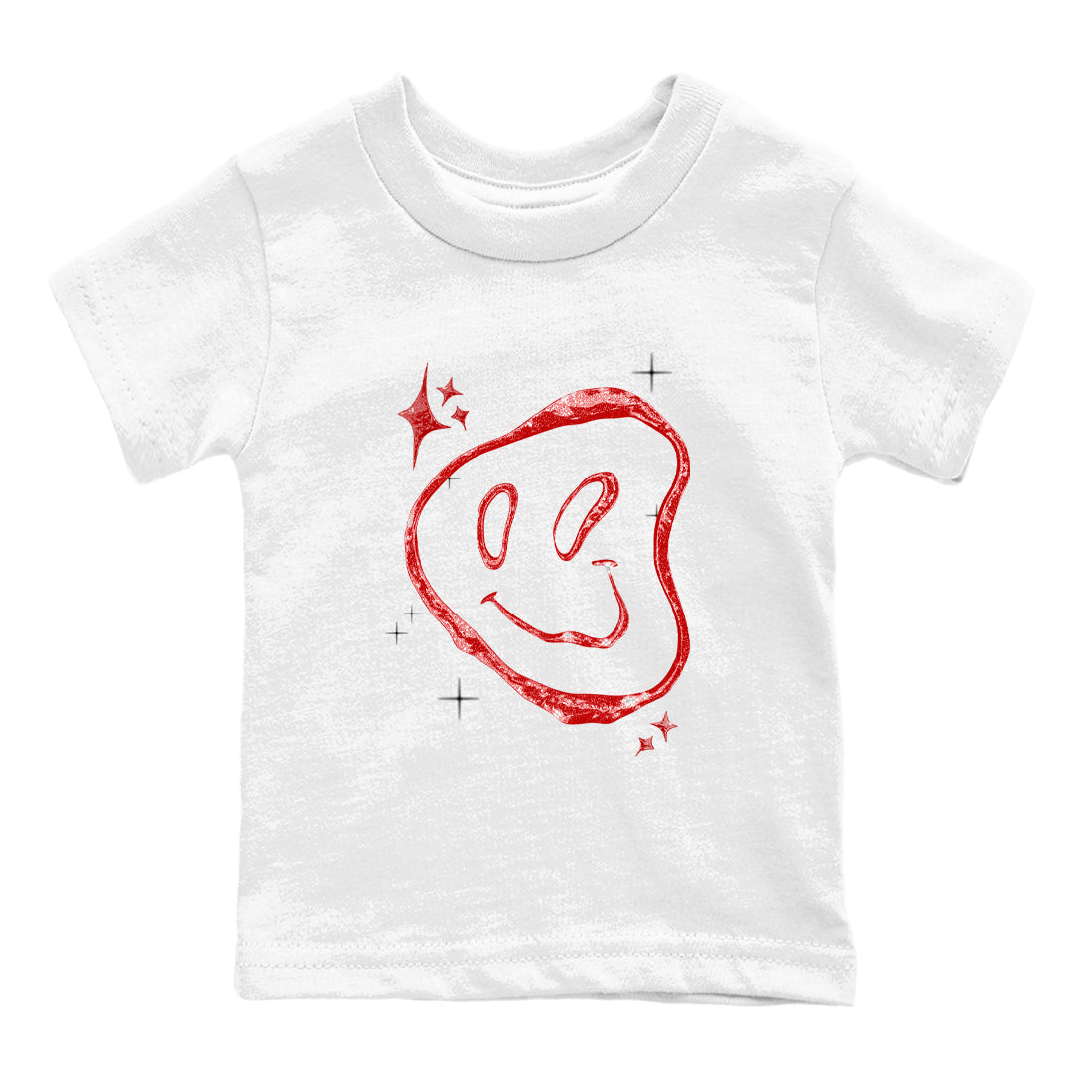 Sneaker Threads – Sneaker Tees To Match Air Foamposite One Cough Drop – Smiling Pearl Youth Graphic Tee White 2. Perfect for Jordan releases 2025 colorways.
