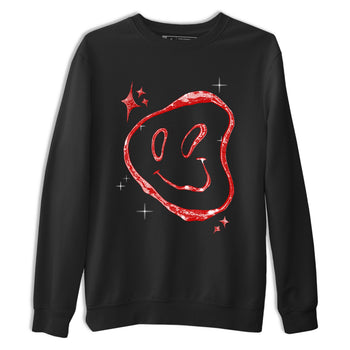 Sneaker Threads – Sneaker Tees To Match Air Foamposite One Cough Drop – Smiling Pearl Graphic Tee Black 2. Perfect for Jordan releases 2025 colorways.