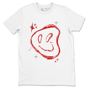 Sneaker Threads – Sneaker Tees To Match Air Foamposite One Cough Drop – Smiling Pearl Graphic Tee White 2. Perfect for Jordan releases 2025 colorways.