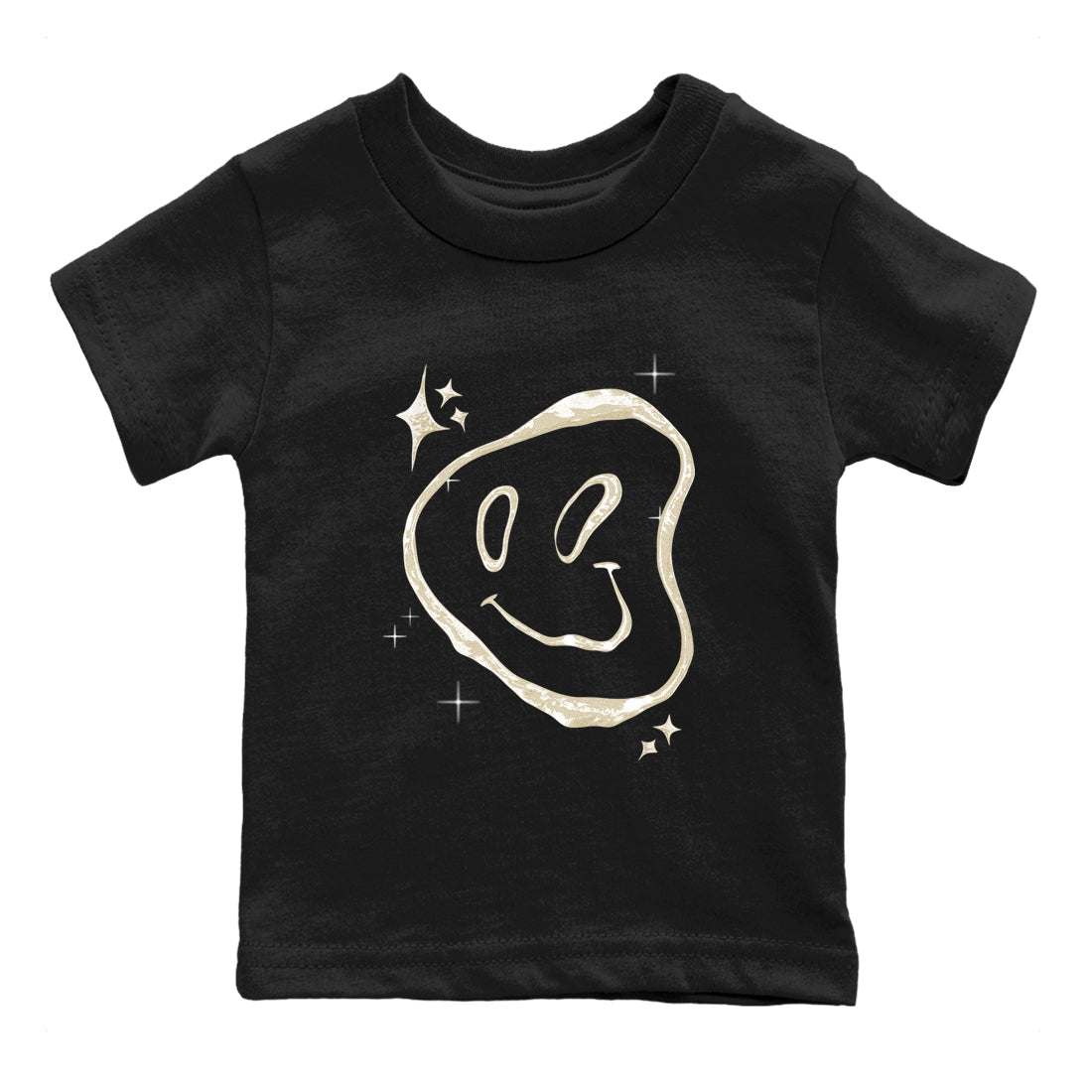 Sneaker Threads – Sneaker Tees To Match Air Foamposite One Pearl – Smiling Pearl Youth Graphic Tee Black 2. Perfect for Jordan releases 2025 colorways.