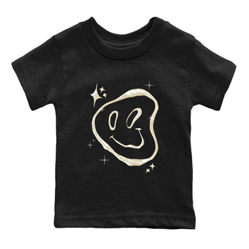 Sneaker Threads – Sneaker Tees To Match Air Foamposite One Pearl – Smiling Pearl Youth Graphic Tee Black 2. Perfect for Jordan releases 2025 colorways.