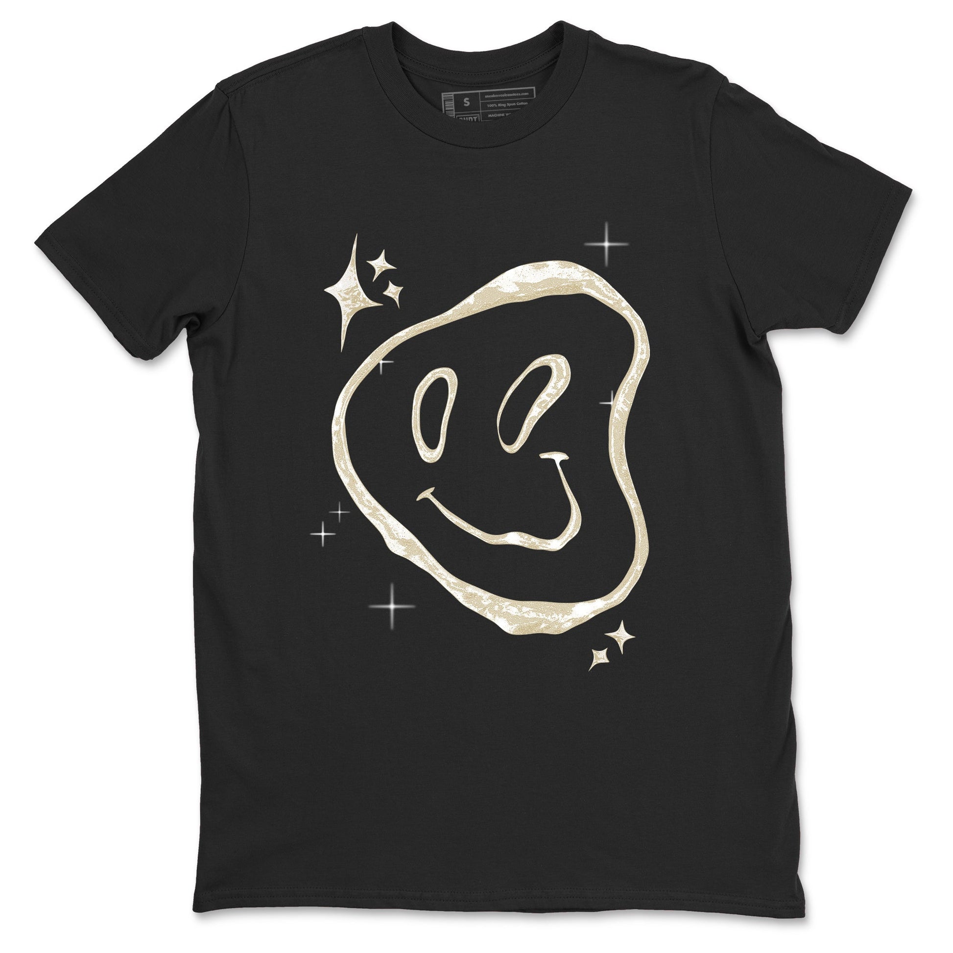 Sneaker Threads – Sneaker Tees To Match Air Foamposite One Pearl – Smiling Pearl Graphic Tee Black 2. Perfect for Jordan releases 2025 colorways.