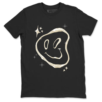 Sneaker Threads – Sneaker Tees To Match Air Foamposite One Pearl – Smiling Pearl Graphic Tee Black 2. Perfect for Jordan releases 2025 colorways.