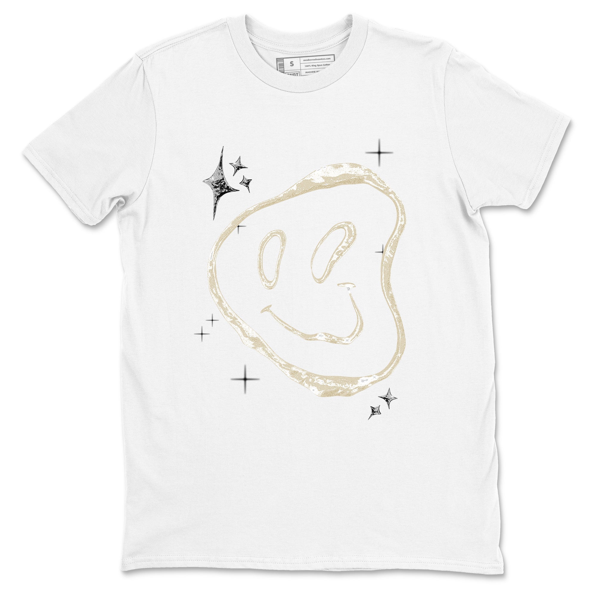 Sneaker Threads – Sneaker Tees To Match Air Foamposite One Pearl – Smiling Pearl Graphic Tee White 2. Perfect for Jordan releases 2025 colorways.