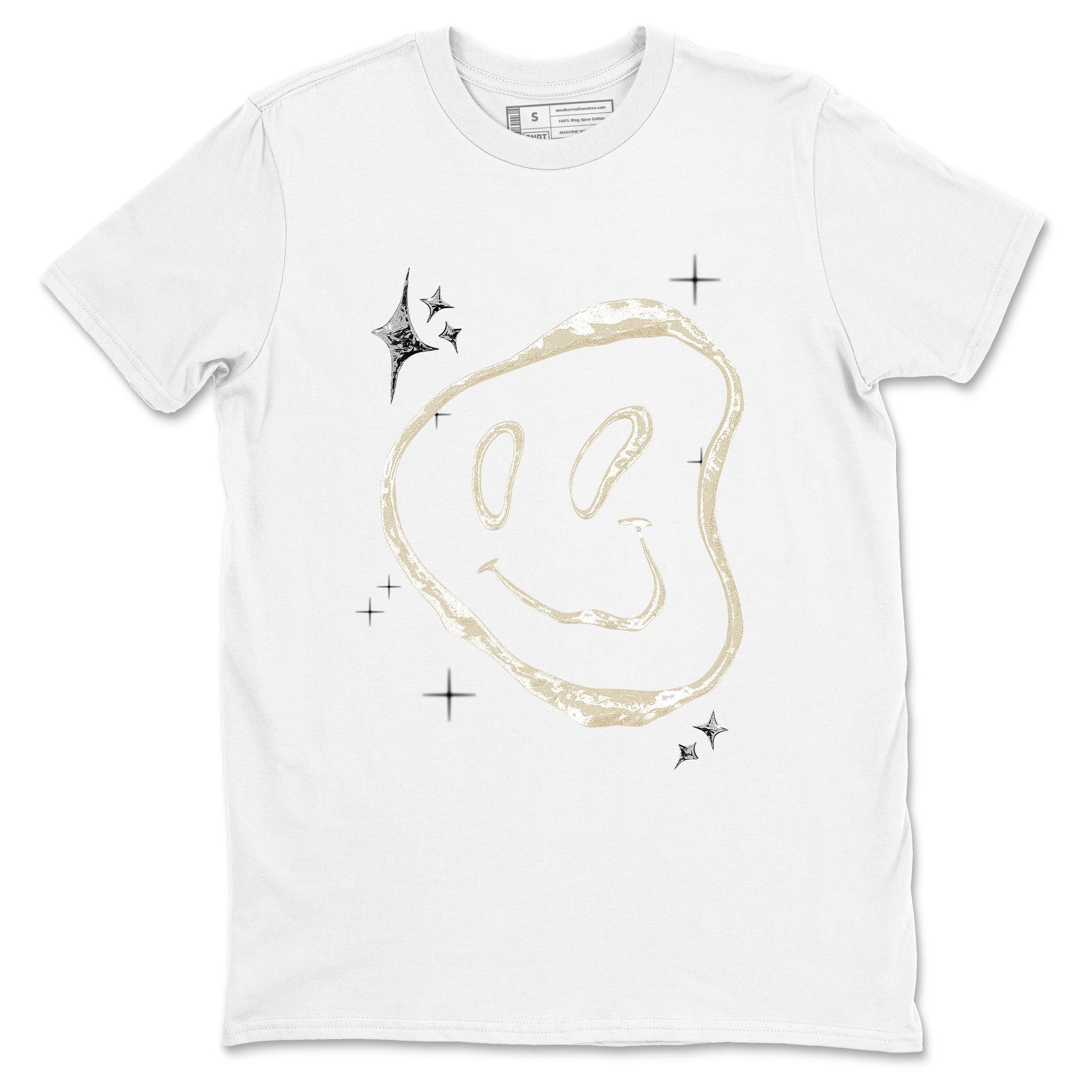 Sneaker Threads – Sneaker Tees To Match Air Foamposite One Pearl – Smiling Pearl Graphic Tee White 2. Perfect for Jordan releases 2025 colorways.