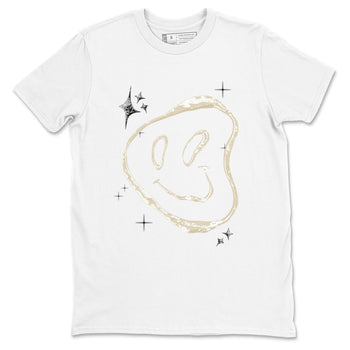 Sneaker Threads – Sneaker Tees To Match Air Foamposite One Pearl – Smiling Pearl Graphic Tee White 2. Perfect for Jordan releases 2025 colorways.