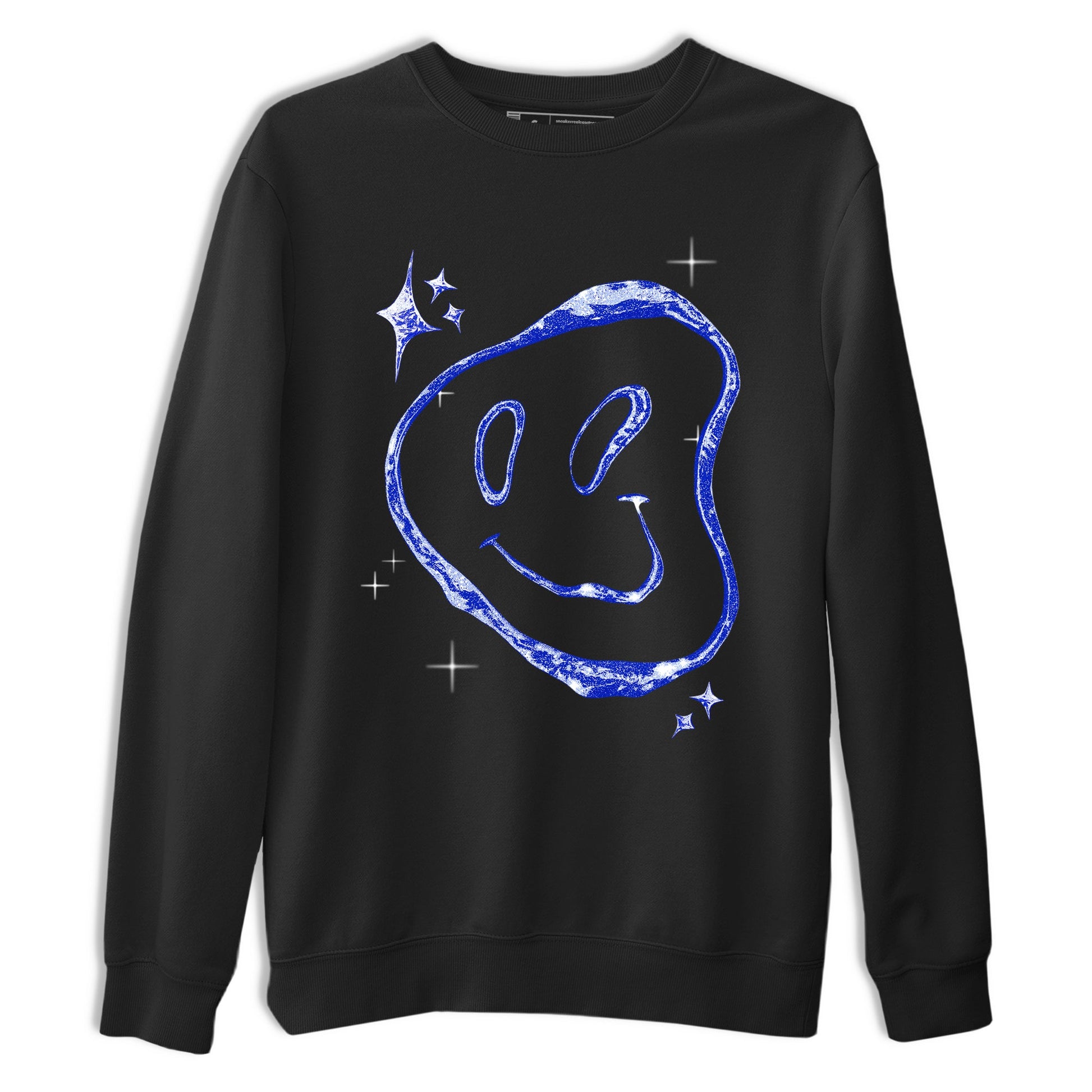 Sneaker Threads – Sneaker Tees To Match Air Foamposite One Royal – Smiling Pearl Graphic Tee Black 2. Perfect for Jordan releases 2025 colorways.