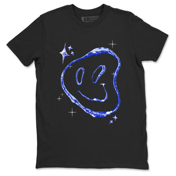 Sneaker Threads – Sneaker Tees To Match Air Foamposite One Royal – Smiling Pearl Graphic Tee Black 2. Perfect for Jordan releases 2025 colorways.