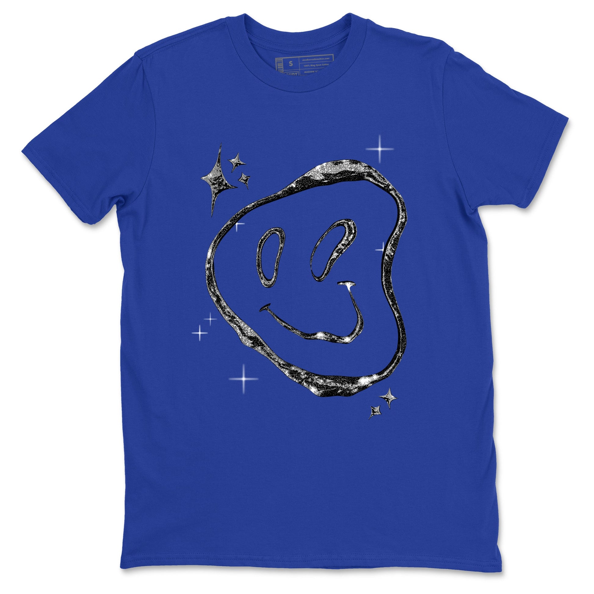 Sneaker Threads – Sneaker Tees To Match Air Foamposite One Royal – Smiling Pearl Graphic Tee Royal Blue 2. Perfect for Jordan releases 2025 colorways.