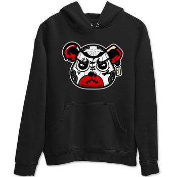 1s Black Toe Reimagined shirts to match jordans Sneaker Bear Face sneaker match tees Air Jordan 1 Black Toe Reimagined match shoes to clothes SNRT Sneaker Tees unisex cotton Black 2 shirts