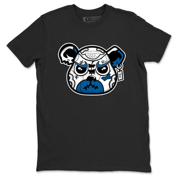 Sneaker match tees  Sneaker Tees To Match Air Jordan 1 Travis Scott Fragment Shoes  Sneaker Bear Face Tee Black 2