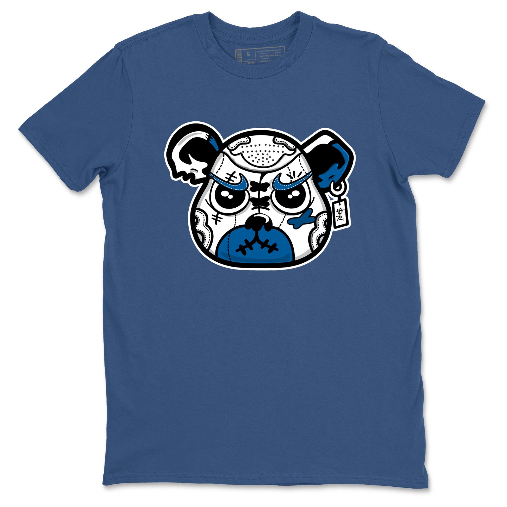 Sneaker match tees  Sneaker Tees To Match Air Jordan 1 Travis Scott Fragment Shoes  Sneaker Bear Face Tee Denim Blue 2