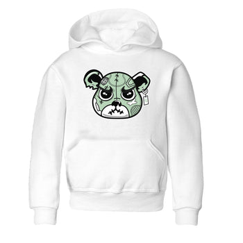 4s Abundance shirts to match jordans Sneaker Bear Face sneaker match tees Air Jordan 4 Seafoam match shoes to clothes SNRT Sneaker Tees Youth Baby White 2 tee