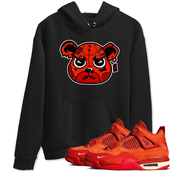 Nigel Sylvester x Air Jordan 4 Brick by Brick shirts to match jordans Sneaker Bear Face sneaker match tees Air Jordan 4 Brick By Brick match shoes to clothes SNRT Sneaker Tees unisex cotton Black 1 shirts