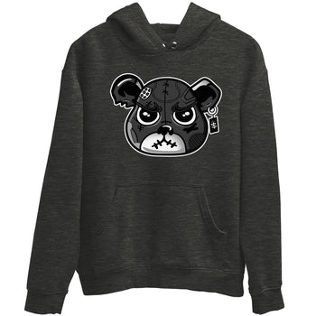 4s Fear shirts to match jordans Sneaker Bear Face sneaker match tees Air Jordan 4 Retro Fear match shoes to clothes SNRT Sneaker Tees unisex cotton Charcoal Heather 2 shirts