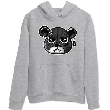 4s Fear shirts to match jordans Sneaker Bear Face sneaker match tees Air Jordan 4 Retro Fear match shoes to clothes SNRT Sneaker Tees unisex cotton Heather Grey 2 shirts