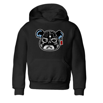 5s Black Metallic Reimagined shirts to match jordans Sneaker Bear Face best t shirts to wear with jordans Air Jordan 5 Reimagined match shoes to clothes SNRT Sneaker Tees Youth Baby Black 2 tee
