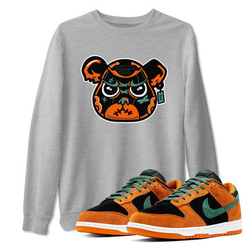 Dunk Low Ceramic shirts to match jordans Sneaker Bear Face sneaker match tees Dunk Ceramic match shoes to clothes SNRT Sneaker Tees unisex cotton Heather Grey 1 shirts