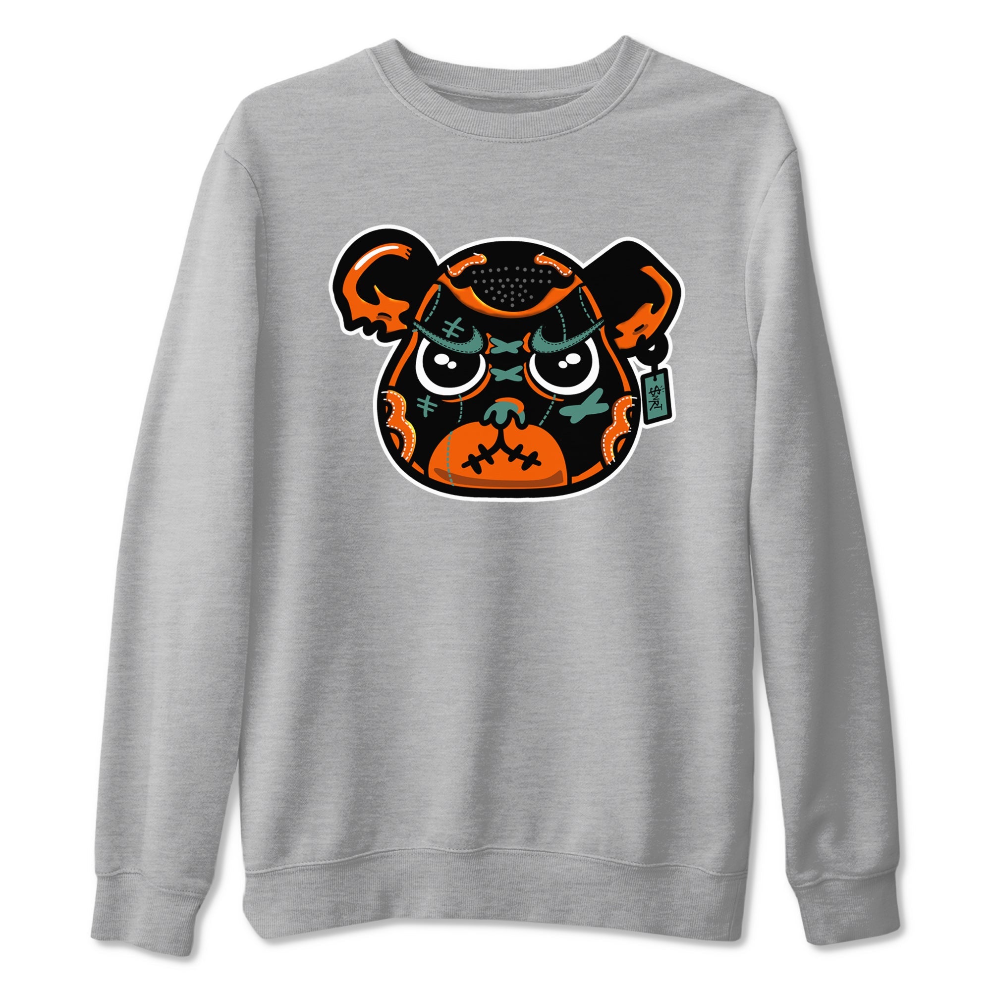 Dunk Low Ceramic shirts to match jordans Sneaker Bear Face sneaker match tees Dunk Ceramic match shoes to clothes SNRT Sneaker Tees unisex cotton Heather Grey 2 shirts