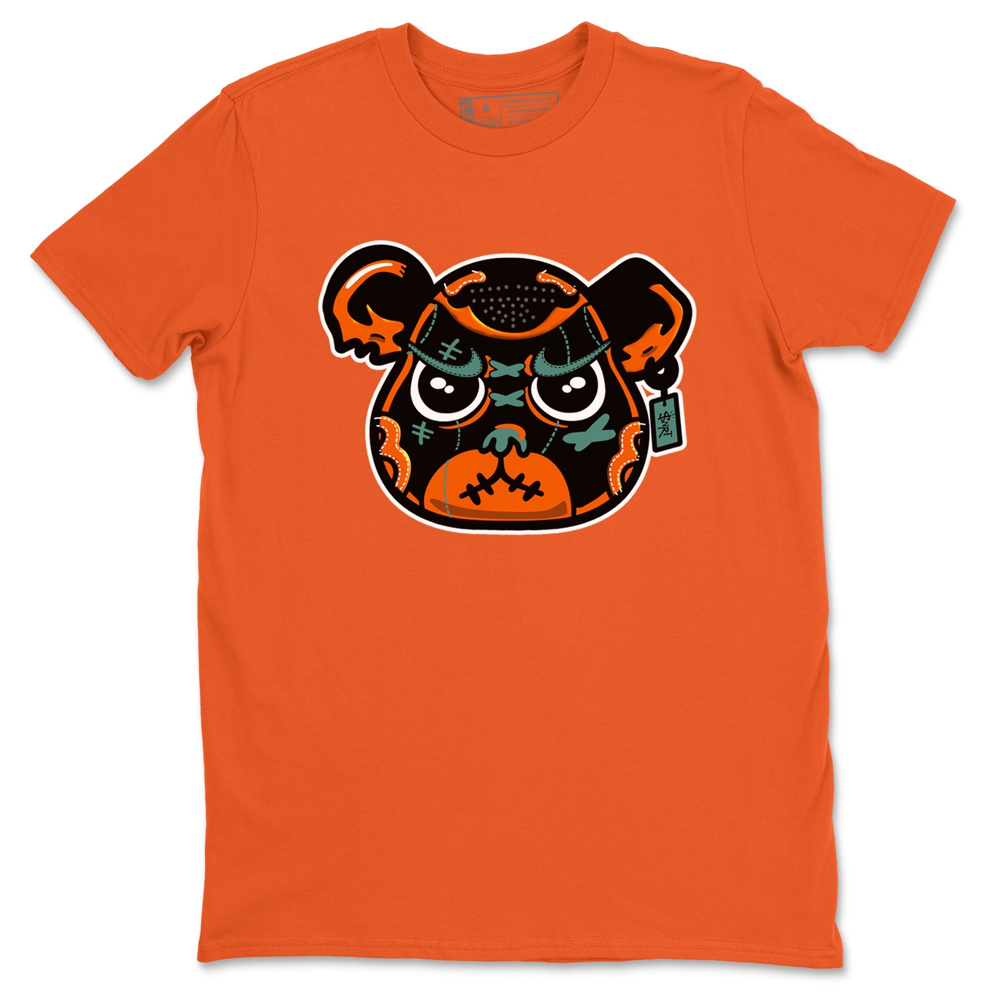 Dunk Low Ceramic shirts to match jordans Sneaker Bear Face sneaker match tees Dunk Ceramic match shoes to clothes SNRT Sneaker Tees unisex cotton Orange 2 shirts