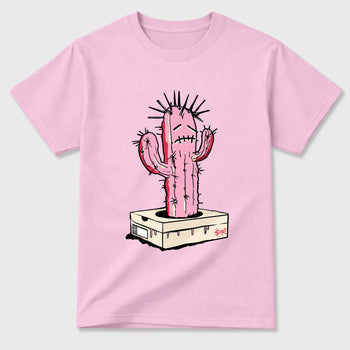 Perfect Sneakerhead Fashion Outfits – Sneaker Tees To Match Air Jordan 1 Low OG x Travis Scott Tropical Pink Shoes – Sneaker Box Cactus Graphic Tee Pink 2