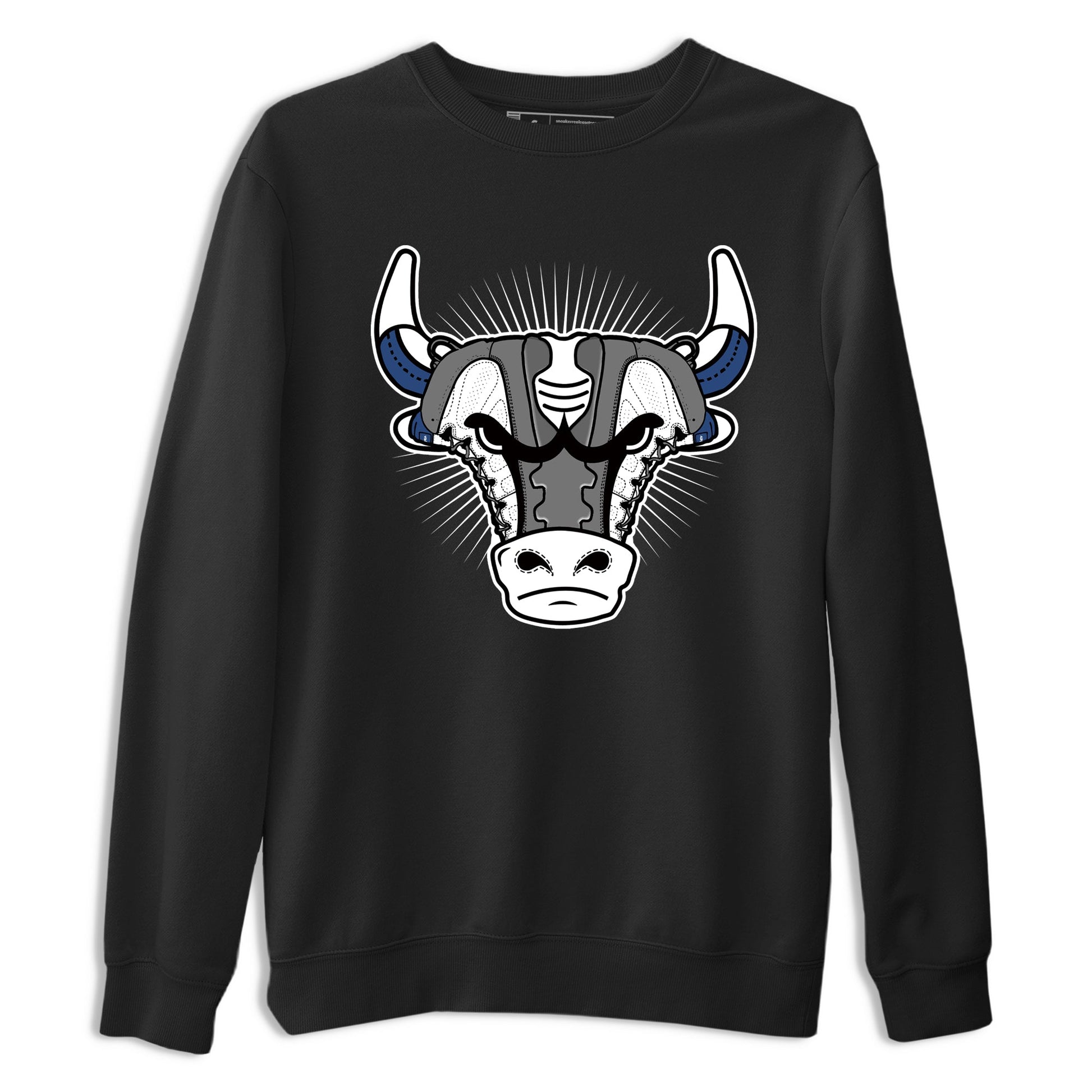 Sneaker match tees – Sneaker Tees To Match Air Jordan 9 Flint Grey Shoes – Sneaker Bull Head Tee Black 2