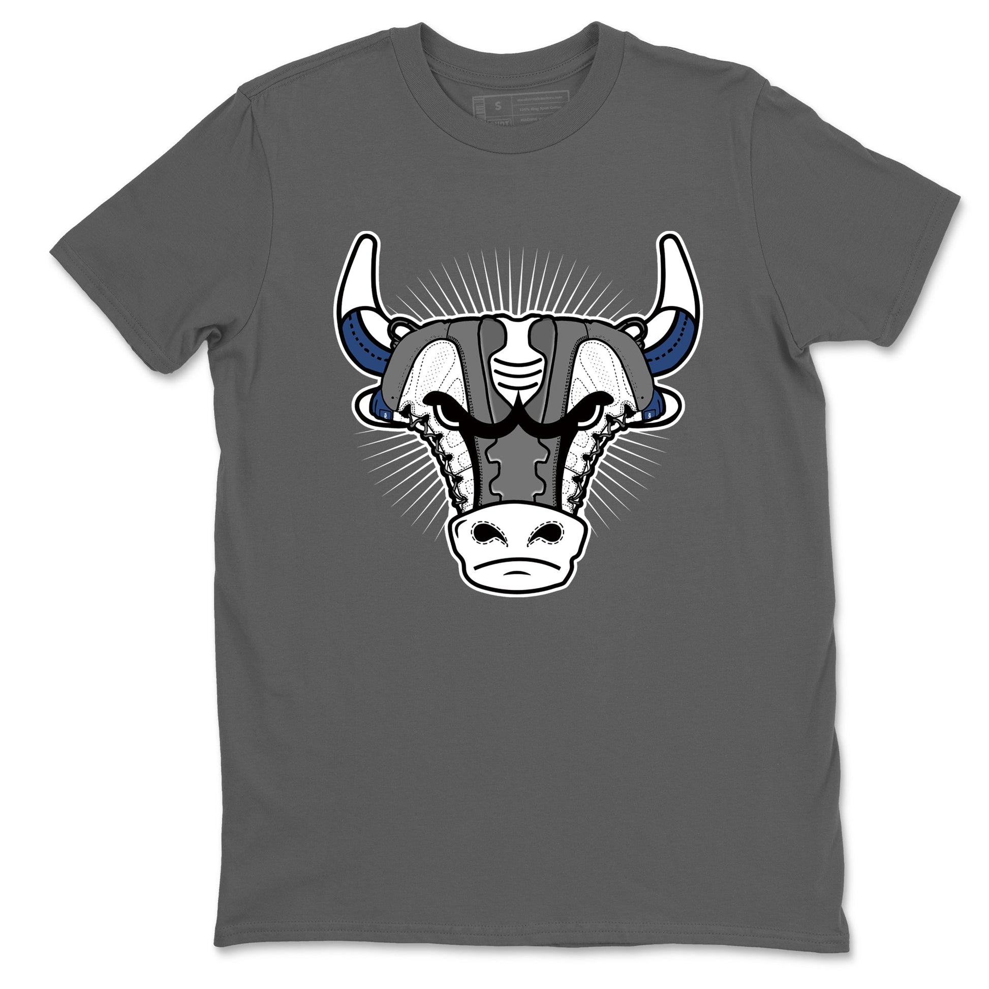 Sneaker match tees – Sneaker Tees To Match Air Jordan 9 Flint Grey Shoes – Sneaker Bull Head Tee Cool Grey 2