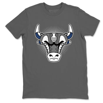 Sneaker match tees – Sneaker Tees To Match Air Jordan 9 Flint Grey Shoes – Sneaker Bull Head Tee Cool Grey 2