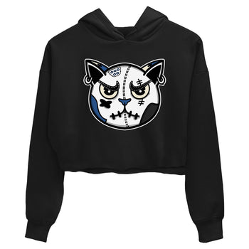 3s For The Love to match jordans Sneaker Cat Face sneaker match tees A Ma Maniere x Air Jordan 3 Diffused Blue match shoes to clothes SNRT Sneaker Tees unisex cotton Black 2 crop tee