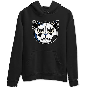 3s For The Love to match jordans Sneaker Cat Face sneaker match tees A Ma Maniere x Air Jordan 3 Diffused Blue match shoes to clothes SNRT Sneaker Tees unisex cotton Black 2 shirts