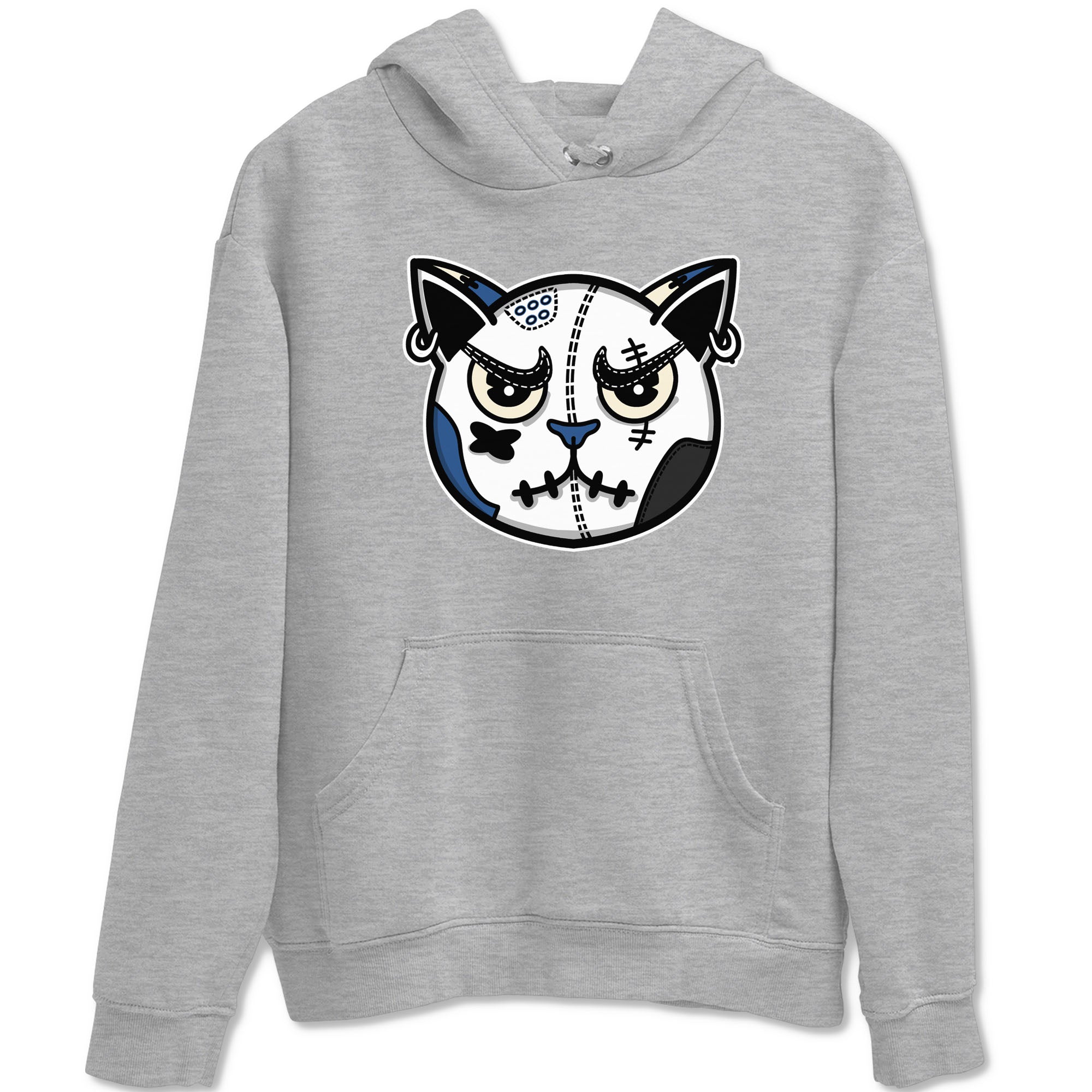 3s For The Love to match jordans Sneaker Cat Face sneaker match tees A Ma Maniere x Air Jordan 3 Diffused Blue match shoes to clothes SNRT Sneaker Tees unisex cotton Heather Grey 2 shirts